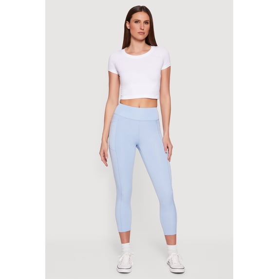 Women's Mid Rise Cell Phone Pocket Leggings