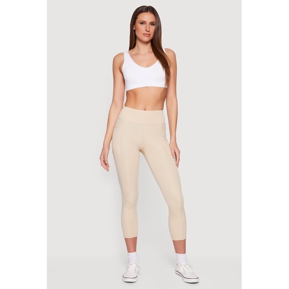 Women's Mid Rise Cell Phone Pocket Leggings