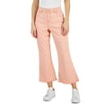 thumbnail image 1 of Women's Mid-Rise Cropped Flare-Leg Jeans Creamy Peach 14, 1 of 1