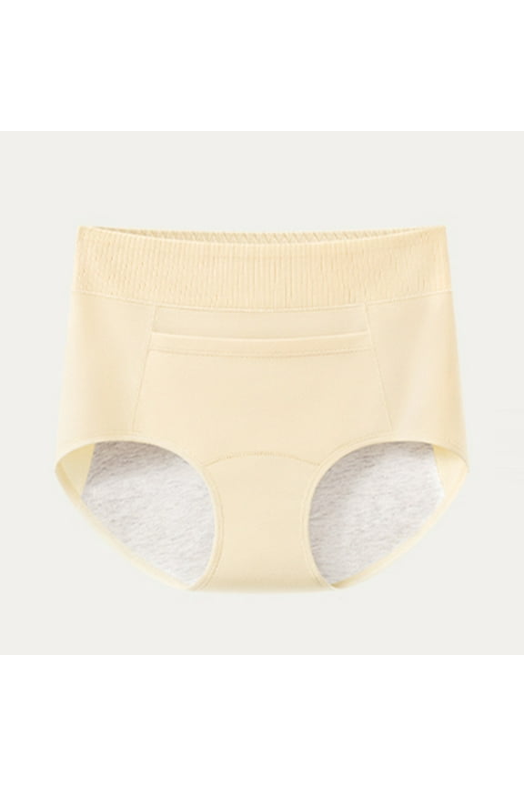 Women's Mid-Rise Lace Underwear Briefs with Abdomen Support and Hip Lift for Comfort and Shape