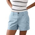 thumbnail image 1 of Women's Mid-Rise Loose Fit A-Line Elastic Waist Shorts, 1 of 5