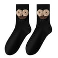 thumbnail image 1 of Women's Mid-Tube Socks Japanese Style Cute Women's Socks Plus Welvet Thick Socks, 1 of 3