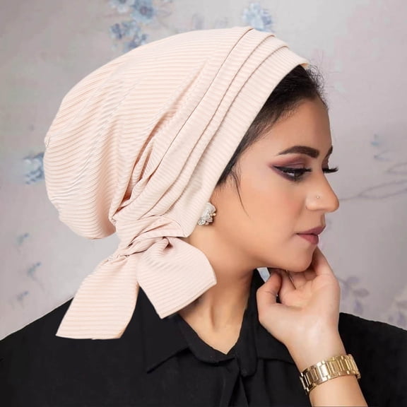 Women's Middle Hijab Thread Fashionable Stretch Hijab Malay Indonesian Hijab Sweat Bands Boys 4 Sweatbands Headbands for Working Out Medium Headbands Ladies Headbands Running Headbands for Men Stretch