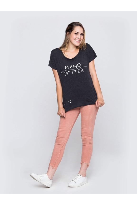 Women's "Mind Over Matter" Graphic Dolman