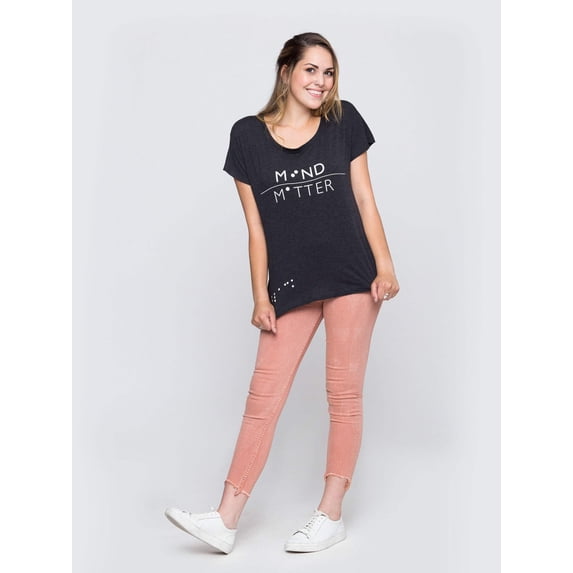 Women's "Mind Over Matter" Graphic Dolman