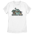 thumbnail image 1 of Women's Minecraft Diamond Miner  Graphic Tee White X Large, 1 of 4