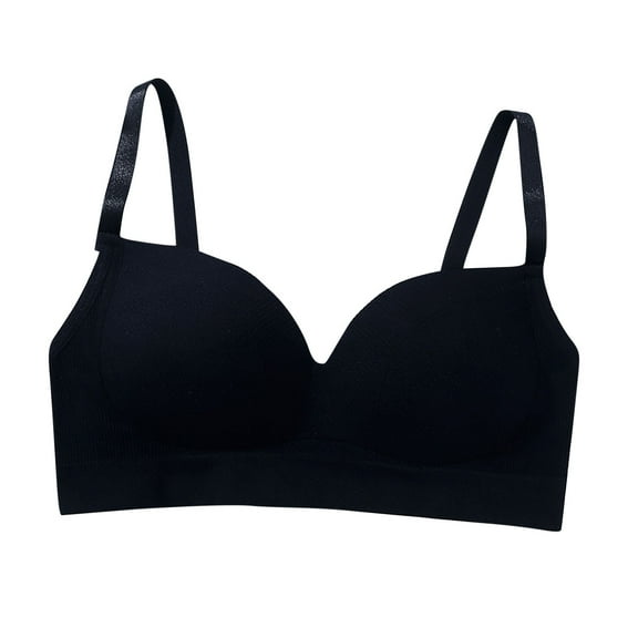 Women's Minimizer Bras Non-Slip Anti-Sagging Seamless Bra Ultra Comfort Soft No Riding Up Bralettes Full Coverage Shelf Support Push-Up Bralettes