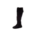 thumbnail image 1 of Minnetonka Women's Front Lace Knee High Boots, 6 M Black, 1 of 7