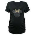 thumbnail image 1 of Women's Minnie Mouse Butterfly Bow Graphic Maternity T-Shirt, 1 of 2