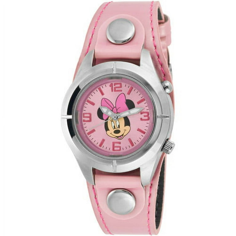 Minnie mouse light shop up watch