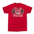 thumbnail image 1 of Women's Minnie Mouse Mom Fan T Shirt (Large (12-14), Red), 1 of 3