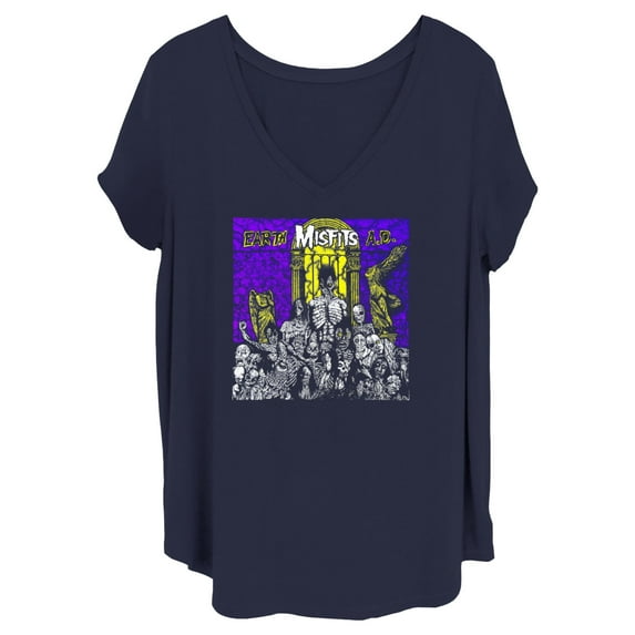 Women's Misfits Earth A.D. Graphic T-Shirt