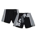 thumbnail image 1 of Women's Mitchell & Ness  Black San Antonio Spurs Swingman Big Face 3.0 Basketball Shorts, 1 of 4