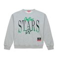 thumbnail image 1 of Women's Mitchell & Ness  Heather Gray Dallas Stars Hockey Night Sweatshirt, 1 of 5