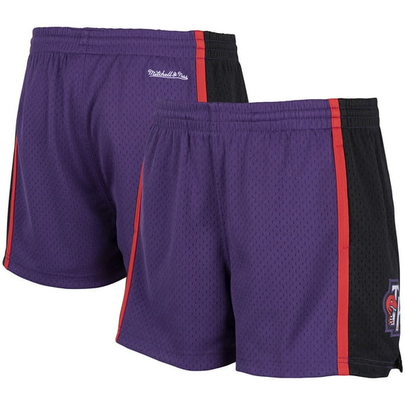 Women's Mitchell & Ness Purple Toronto Raptors Jump Shot Shorts