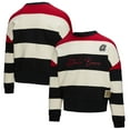 thumbnail image 1 of Women's Mitchell & Ness  Red/Black Atlanta Braves Cooperstown Collection Blocked Fleece Pullover Sweatshirt, 1 of 7