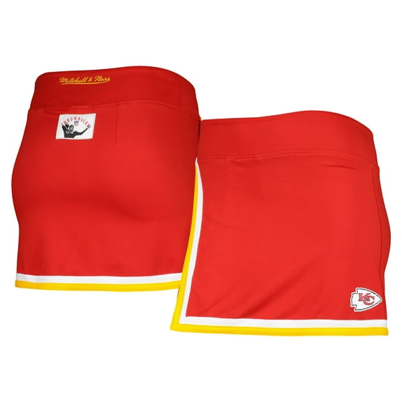 Women's Mitchell & Ness Red Kansas City Chiefs Skort