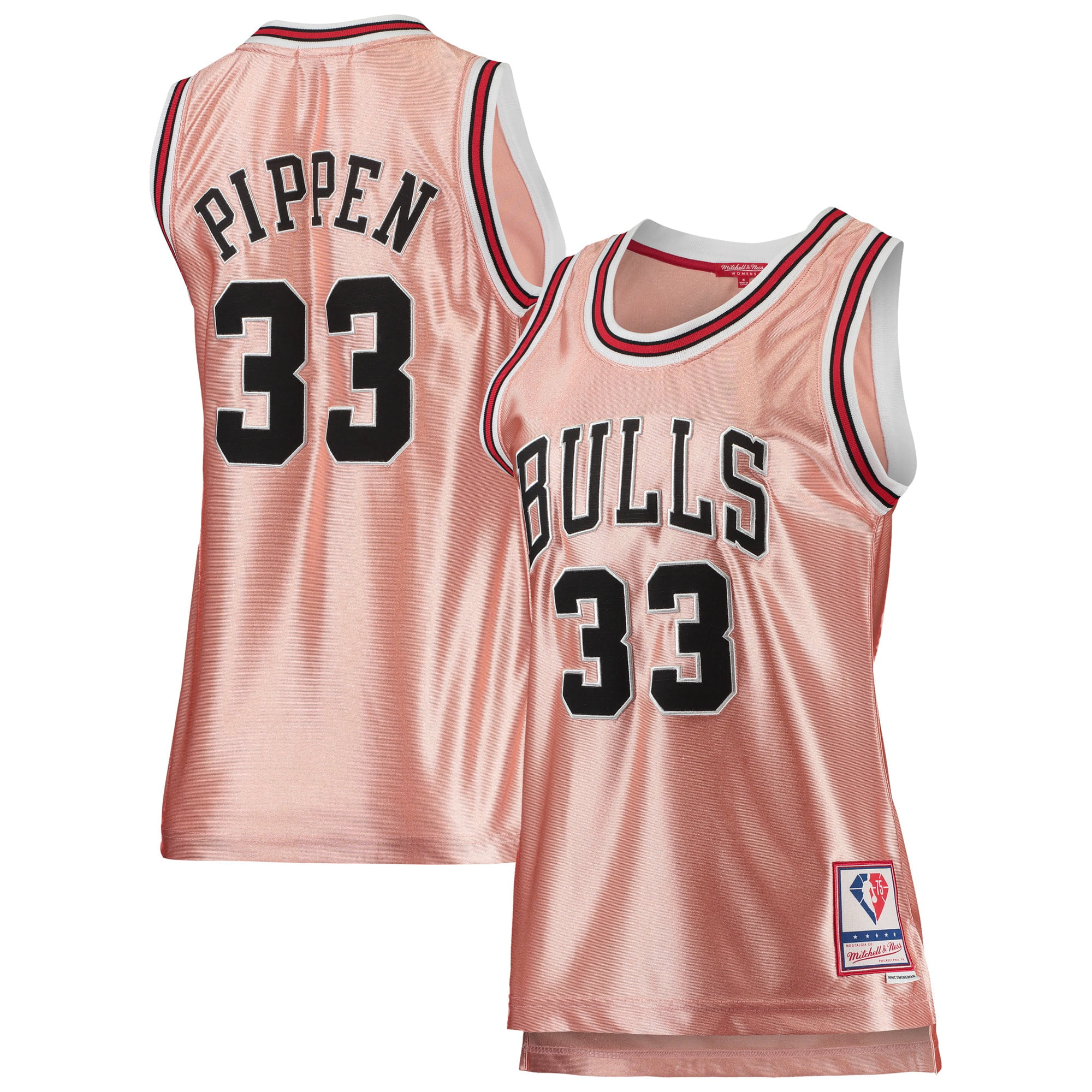 Chicago Bulls Scottie Pippen Red Mitchell & Ness Swingman Jersey (S)