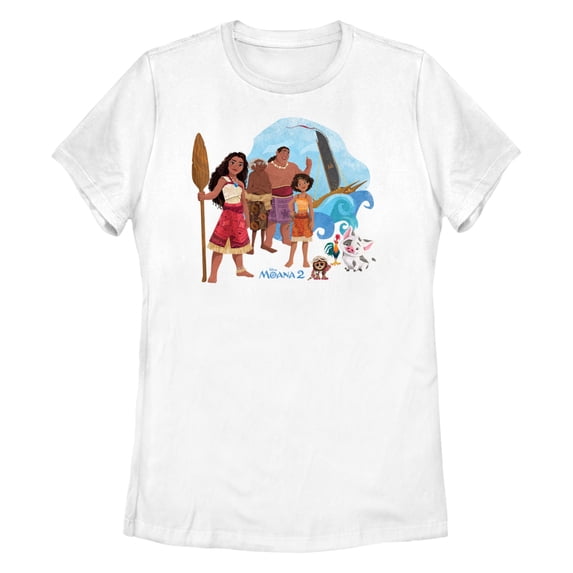 Women's Moana 2 Wayfinder Crew Graphic T-Shirt