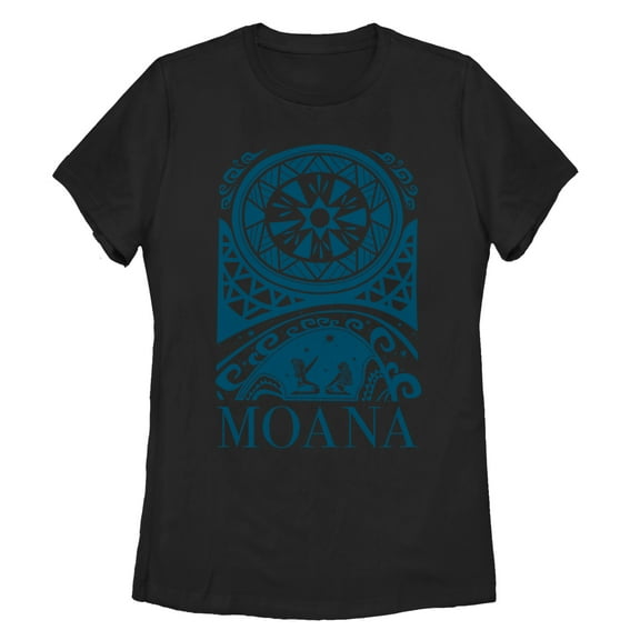 Women's Moana Island Pattern  Graphic T-Shirt