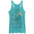thumbnail image 1 of Women's Moana One Heart  Racerback Tank Top, 1 of 3