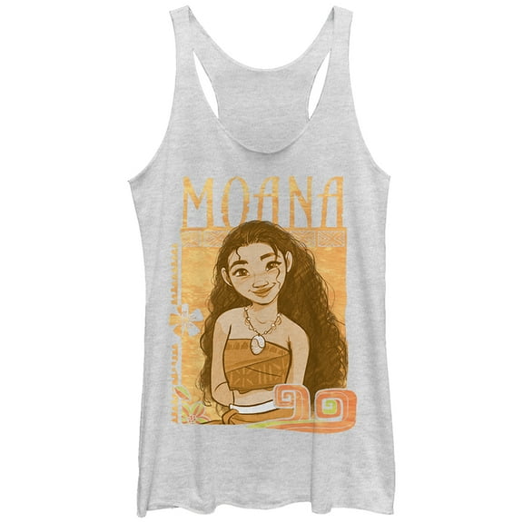 Women's Moana Portrait  Racerback Tank Top
