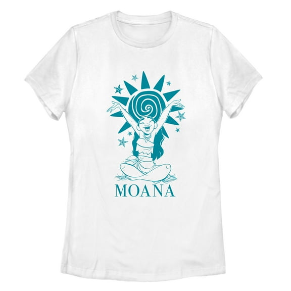 Women's Moana Sun Pose  Graphic T-Shirt