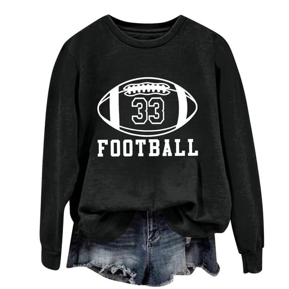 Women's Mock Neck Sweatshirt Game Day Long Sleeve Oversized Sports Mom Must Have Baseball Mom Shirt Football Season Shirts Turtleneck Drop Shoulder Tops Tunic Tops Solid Color Cozy Outfits Gift Black