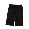 thumbnail image 1 of Women's Modal Cotton Shorts Casual Elastic High Waisted Knee Length Summer Sleep Lounge Shorts with Pockets, 1 of 5