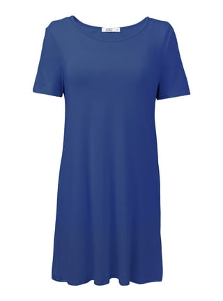 Xmarks Women's Modal Chemises Nightgown with Built in Bra Full