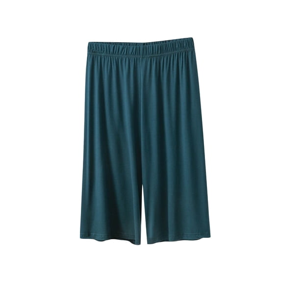 Women's Modal Sleep Shorts Loose Elastic Waist Shorts Loungewear, Casual Cozy Home Bottoms