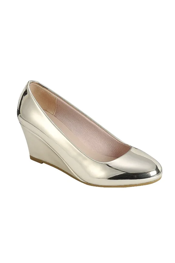 Women’s Modern Low Heel Wedges Pumps