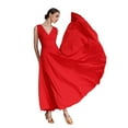 thumbnail image 1 of Women's Modern Waltz & Tango Ballroom Dance Dress. Smooth style. Standard for competition., 1 of 7