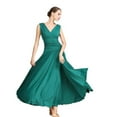 thumbnail image 1 of Women's Modern Waltz & Tango Ballroom Dance Dress. Smooth style. Standard for competition., 1 of 7