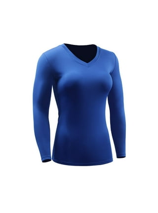Ullnoy Long Sleeve Workout Tops for Women V Neck Moisture Wicking Long  Sleeve Tee Women's Long Sleeve V Neck T Shirts 3 Pack Black/Blue/Pink S :  : Clothing, Shoes & Accessories