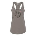 thumbnail image 1 of Women's Mom Fuel Racerback Tank Top-Warm Grey-xs, 1 of 4