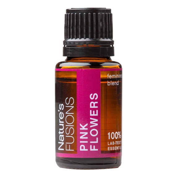 Women’s Monthly (Pink Flowers) Essential Oil Blend, 15 mL