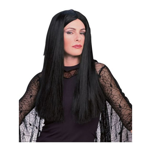 Morticia Wig - Adults
