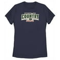 thumbnail image 1 of Women's Mossy Oak Break-Up Country Logo  Graphic Tee Navy Blue Large, 1 of 4