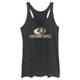 thumbnail image 1 of Women's Mossy Oak Classic Camouflage Logo  Racerback Tank Top Black Heather Medium, 1 of 4