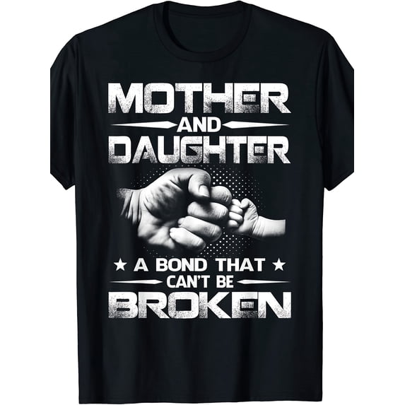 Women's Mother and Daughter Bond Graphic T-Shirt