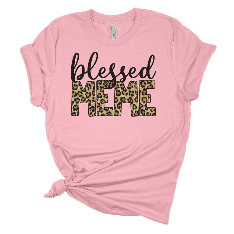 Womens Blessed To Be Called Meme Colorful Gifts-Grandma Tee Womens Blessed To Be Called Meme Colorful Gifts-Grandma Tee