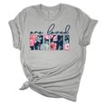 thumbnail image 1 of Women's Mother's Day One Loved Mimi Short Sleeve T-shirt Graphic Tee-Sports Grey-medium, 1 of 4