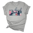 thumbnail image 1 of Women's Mother's Day One Loved Mimi Short Sleeve T-shirt Graphic Tee-Sports Grey-xl, 1 of 4