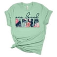 thumbnail image 1 of Women's Mother's Day One Loved Nana Short Sleeve T-shirt Graphic Tee-Mint-xxxl, 1 of 4