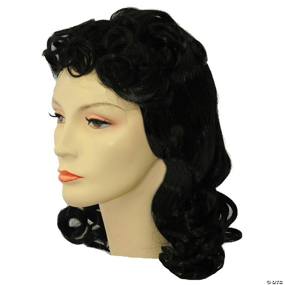 Morris Costumes LW722DBN Movie Queen Wig for Women - Dark Brown
