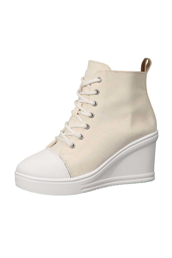 Women's Mules Comfortable for Evening Walk & Relax Women's Casual Shoes Fashion Platform Lace Up Comfortable Everyday Walking Shoes For Spring And Fall