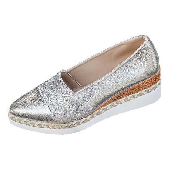 Women's Mules On Style for Relaxation & Lounging On Woven Platform Espadrille Casual Shoes Breathable Mesh Lightweight Comfortable Walking Footwear