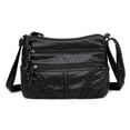 thumbnail image 1 of Women’s Multi-Compartment Shoulder Bag - Large Capacity Crossbody Bag with USB Port, Removable & Adjustable Strap, Stylish Fringed Satchel for Daily, Work, and Outings, 1 of 2