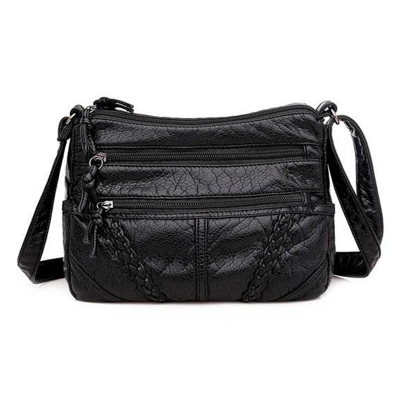 Women’s Multi-Compartment Shoulder Bag - Large Capacity Crossbody Bag with USB Port, Removable & Adjustable Strap, Stylish Fringed Satchel for Daily, Work, and Outings
